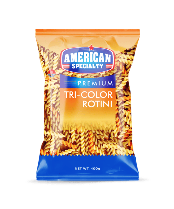 Tri-Color Rotini